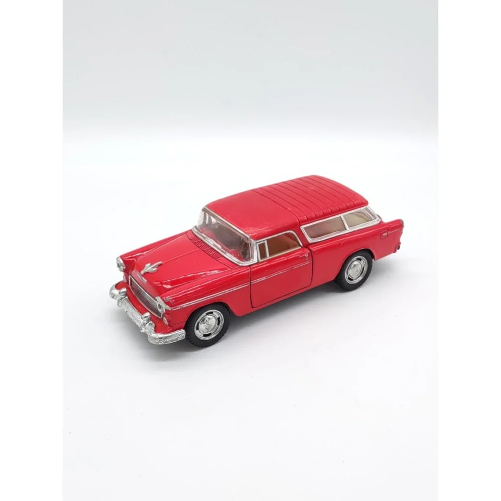 1955 Chevrolet Nomad Wagon Red 1/40 Kinsmart KT5331 Diecast Toy Pull Back Action